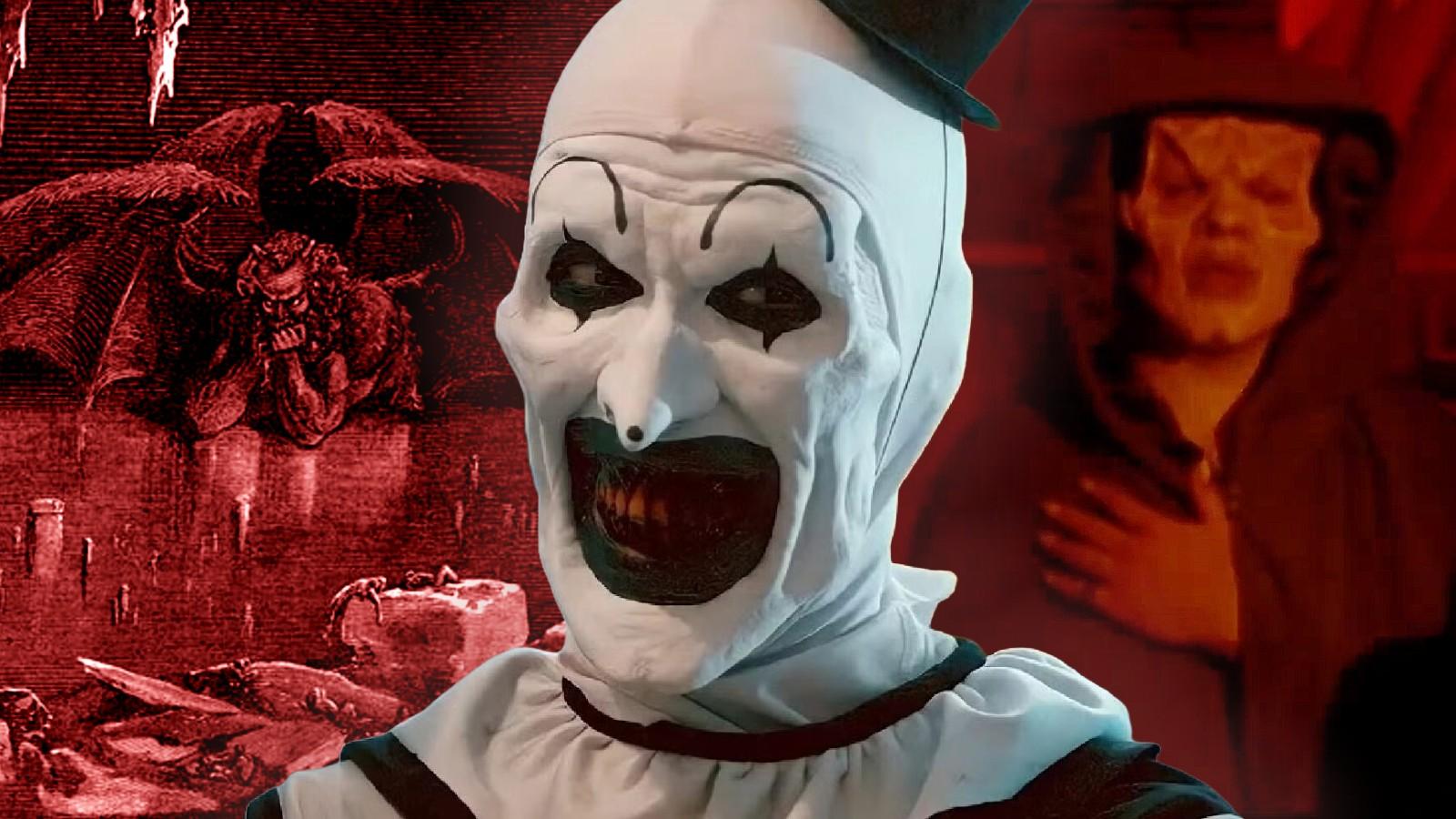 Art the Clown in Terrifier, Satan in Dante's Inferno, and the Devil in All Hallow's Eve