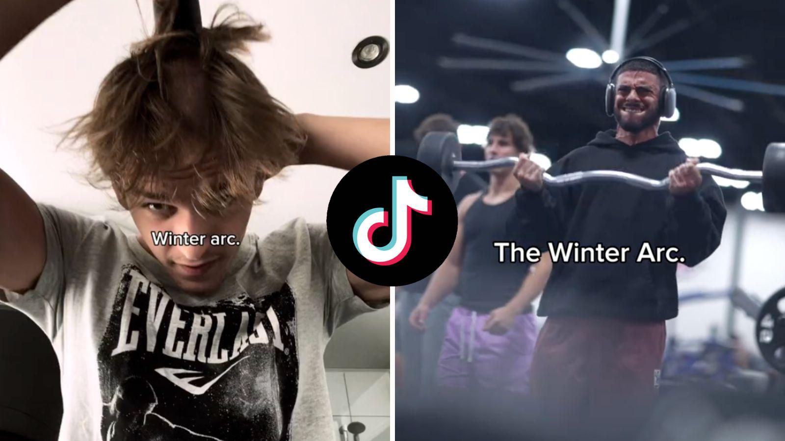 Winter arc TikTok trend