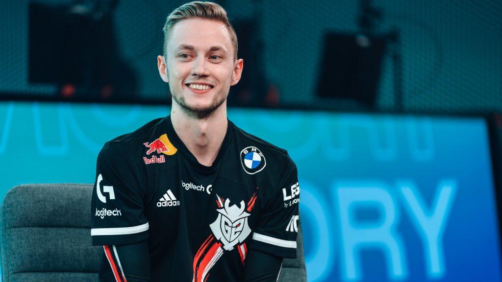 Rekkles on G2 in the LEC 2021