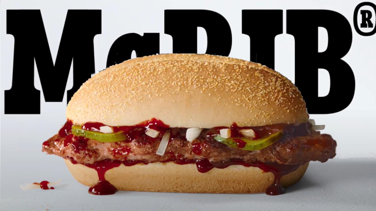 mcrib return at mcdonalds