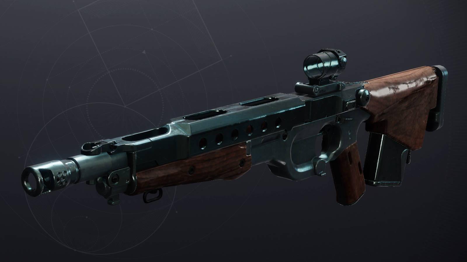 Bygones pulse rifle in Destiny 2.