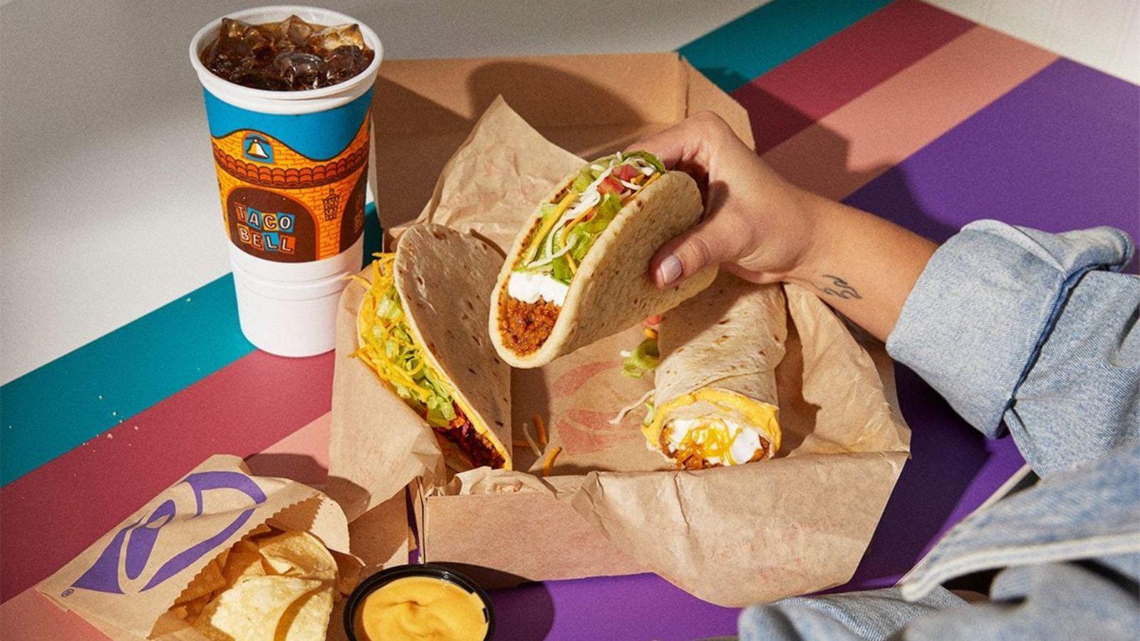 Taco Bell Decades Menu