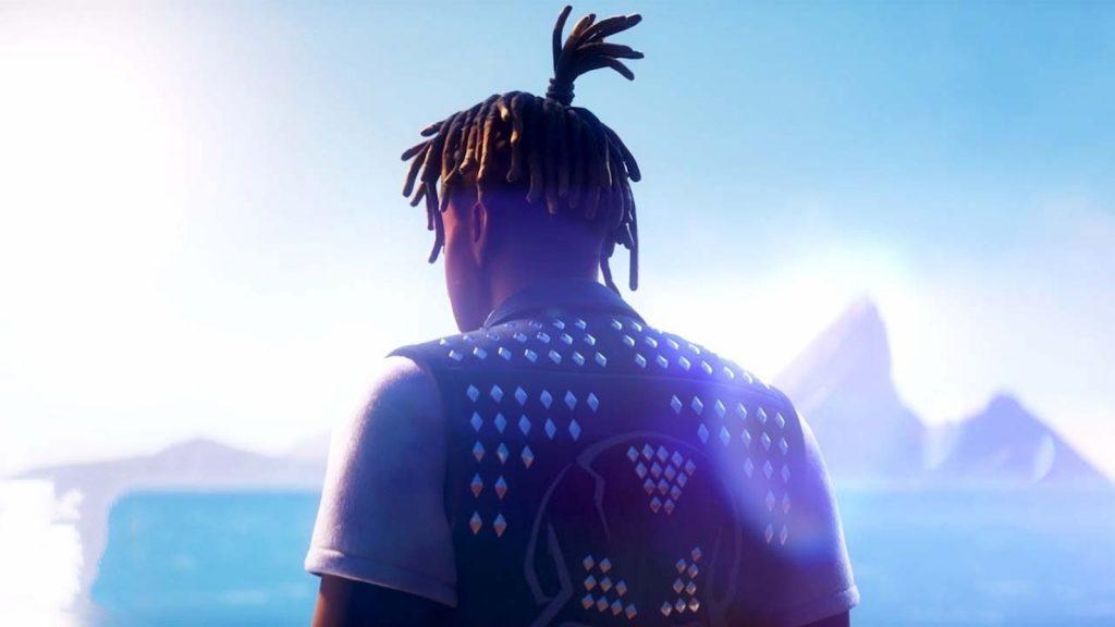 Juice WRLD skin in Fortnite promo