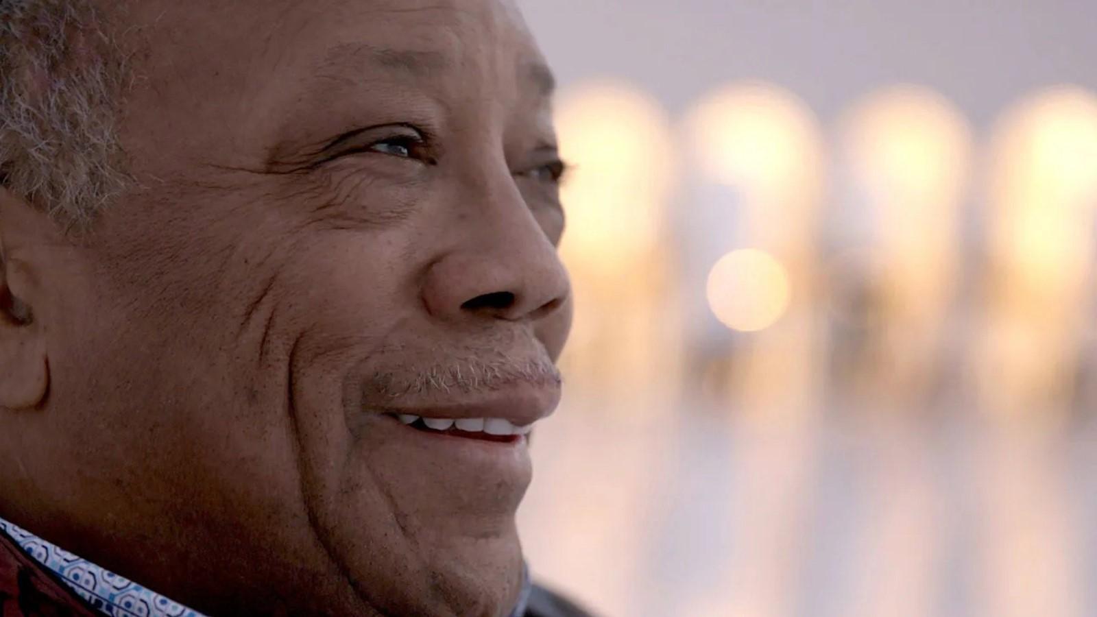 How to watch the Quincy Jones documentary: Quincy Jones smiling