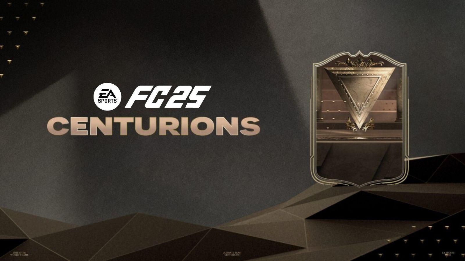 EA FC 25 logo with Centurions card