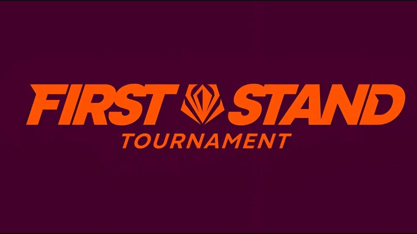 The First Stand tournament in League of Legends