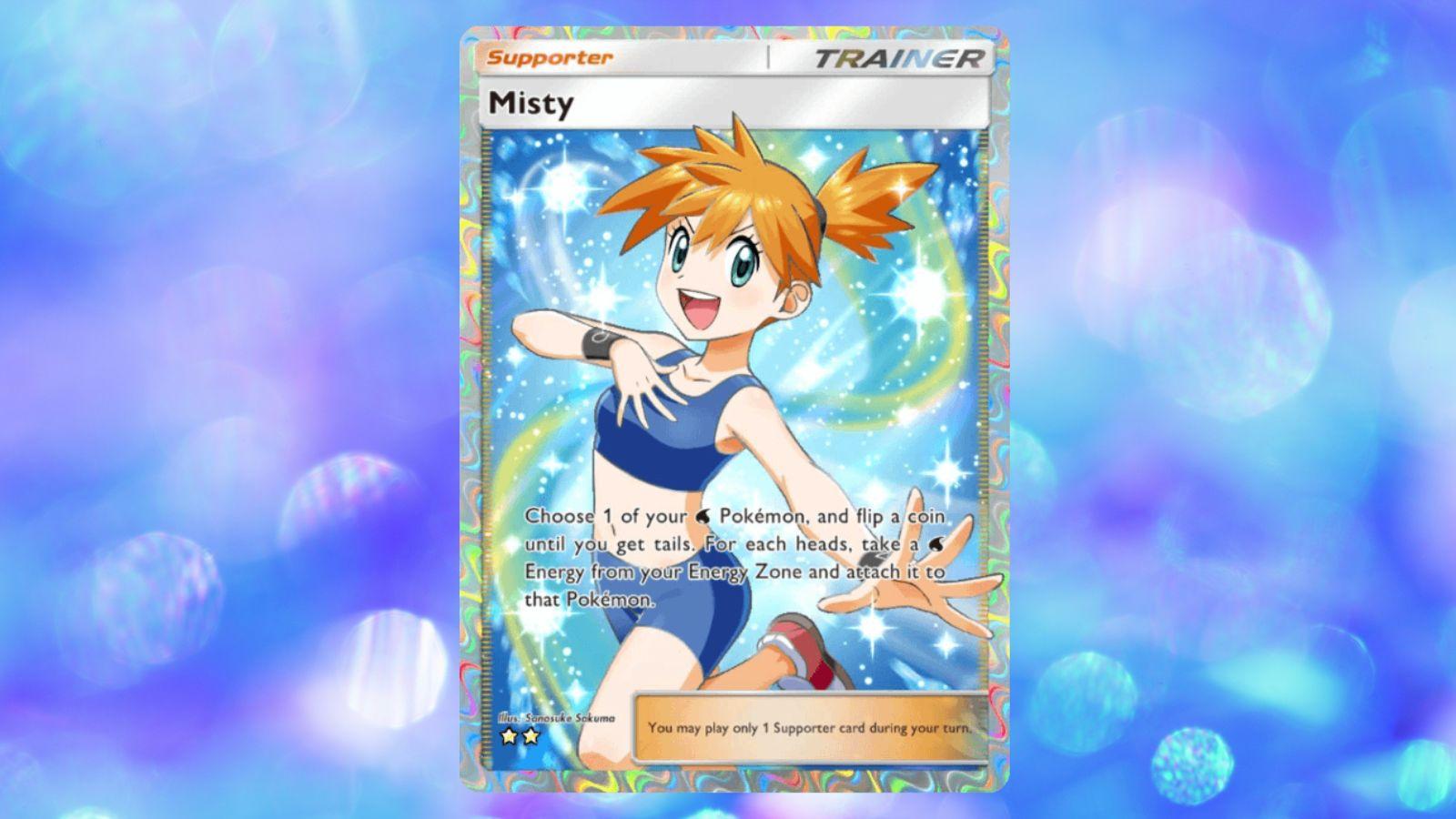 Misty Pokemon TCG Pocket