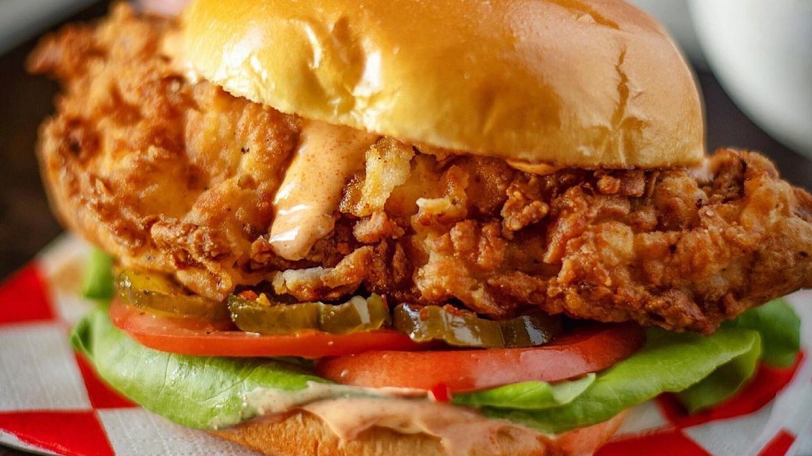 Fried chicken sandwich day