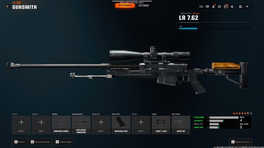 The best Lr 7.62 loadout in Warzone.