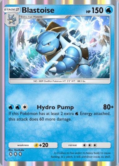 Blastoise Genetic Apex