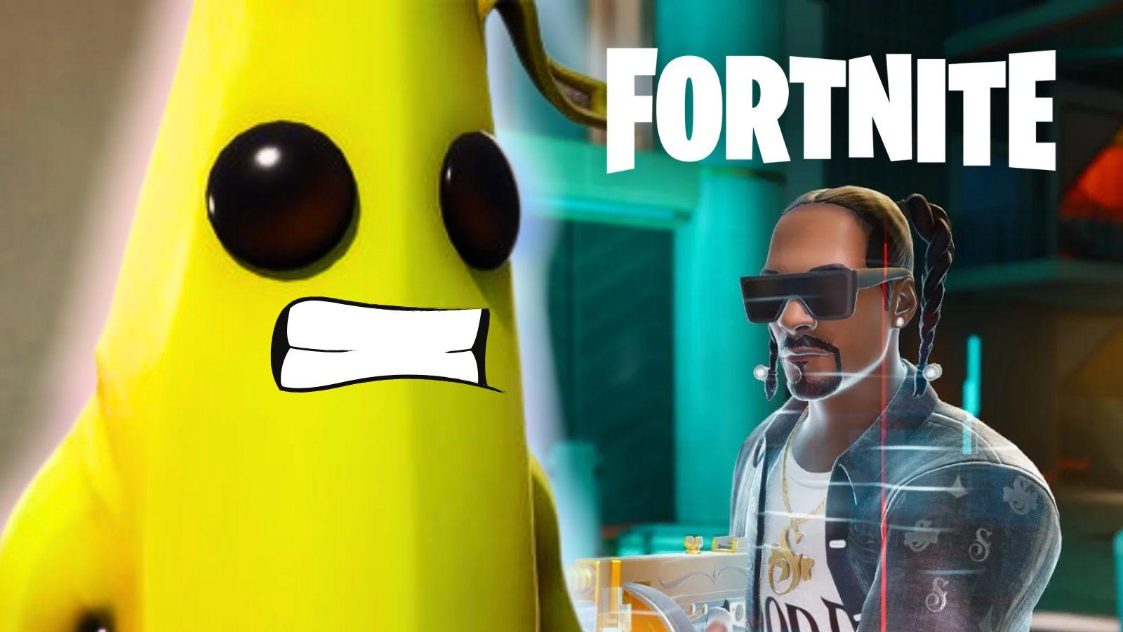 Fortnite peely skin with snoop dogg