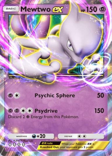 Mewtwo ex Genetic Apex