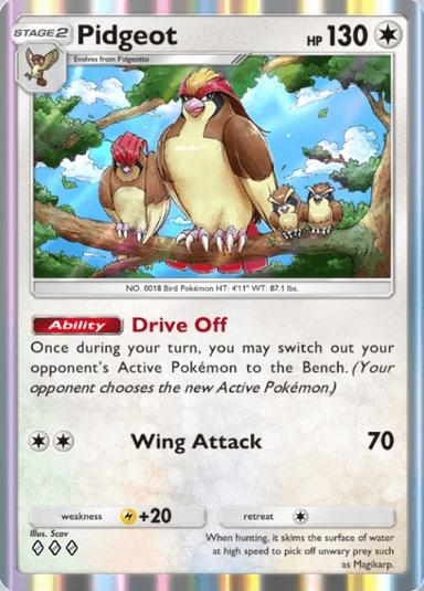 Pidgeot Genetic Apex