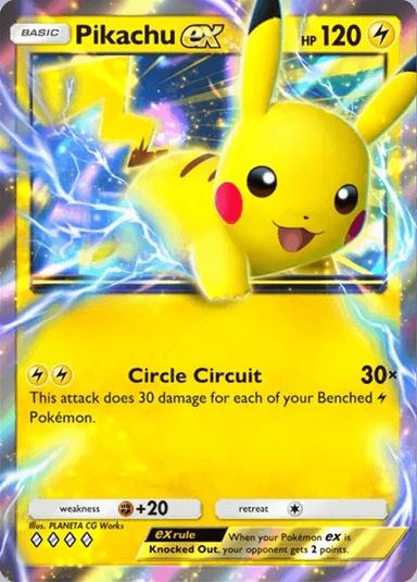 Pikachu ex Genetic Apex