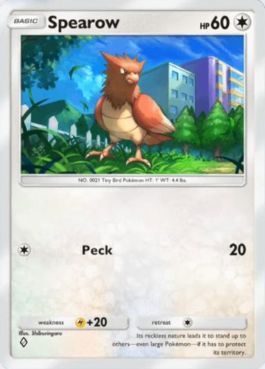 Spearow genetic Apex