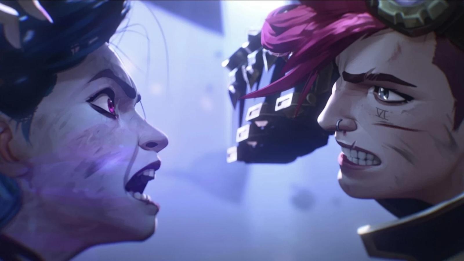 Jinx and Vi in Arcane Season 2