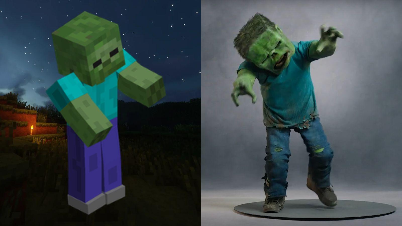 Minecraft Zombie movie