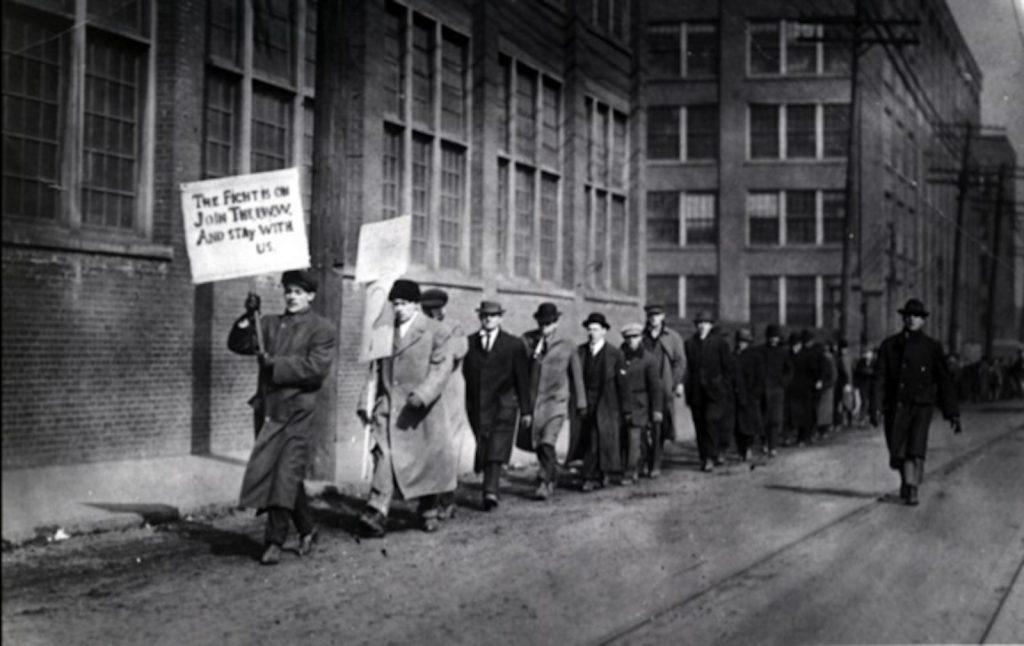 1912 textile strike in Lawrence, Massachusetts