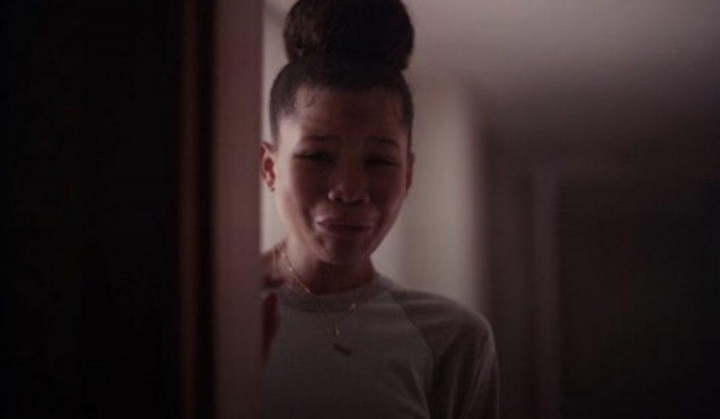 Storm Reid as Gia in Euphoria