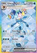 An image of the Glaceon card from Prismatic Evolutions.