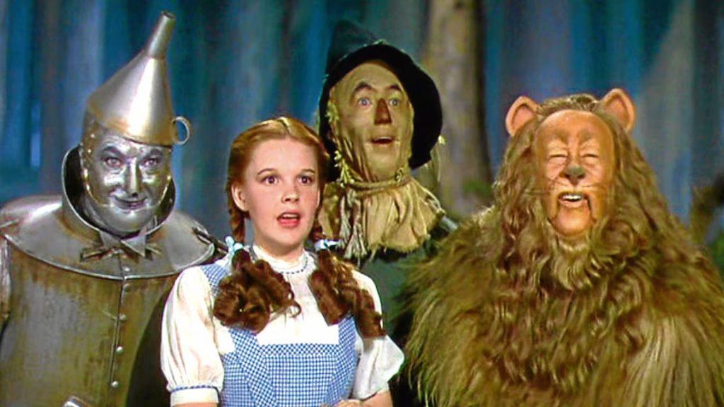 The cast of The Wizard of Oz