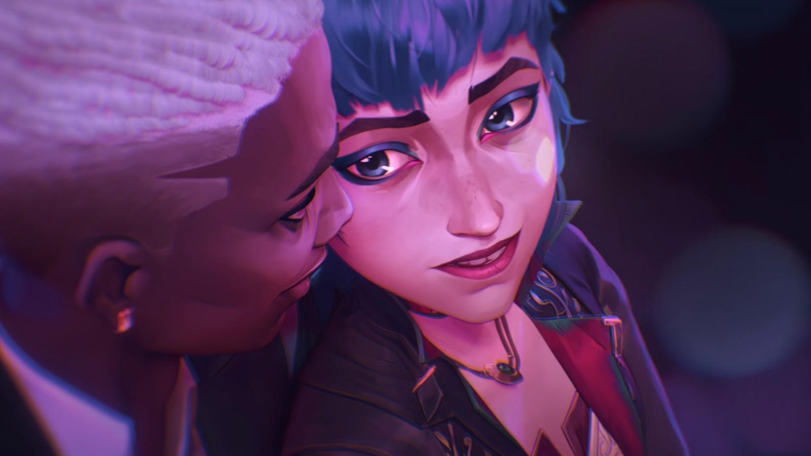 Ekko and Jinx in Arcane Season 2 Episode 7