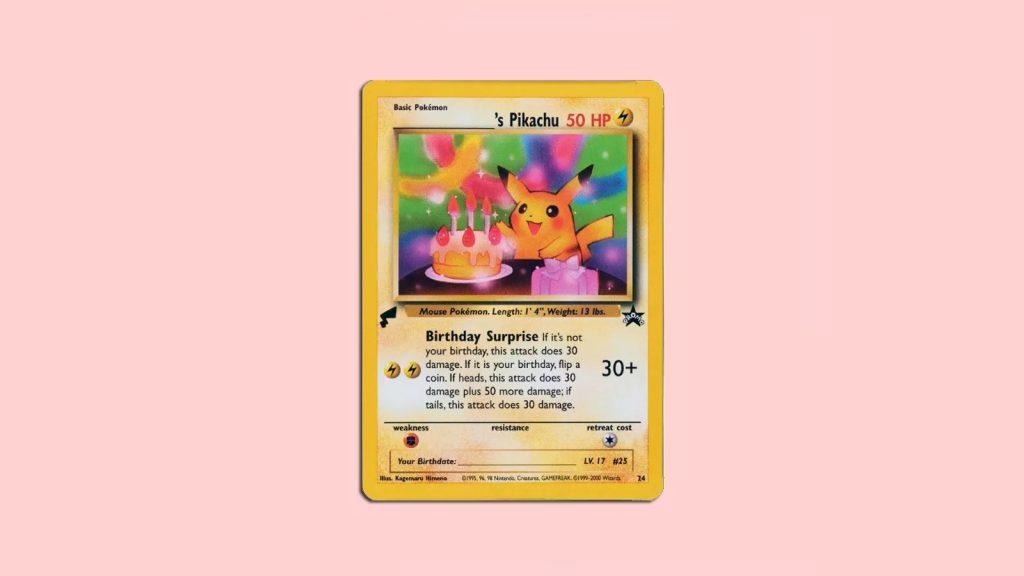 Pokemon Trading Card Game ____'s Birthday Wizard Promo