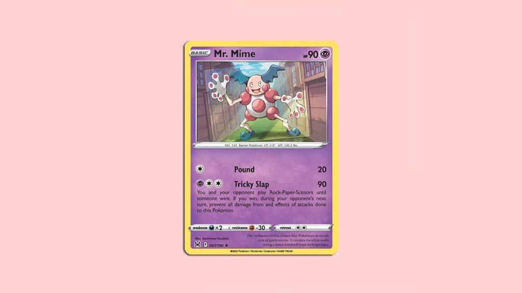 Pokemon Trading Card Game Lost Origin Mr. Mime