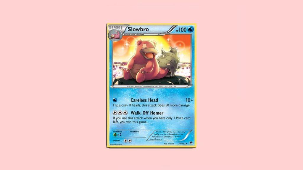 Pokemon Trading Card Game Slowbro BREAKPOINT