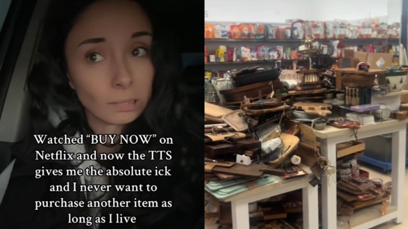 TikTok reactions to Buy Now: The Shopping Conspiracy