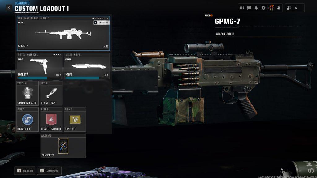 The best GPMG-7 class in Call of Duty: Warzone, including perks and equipment.