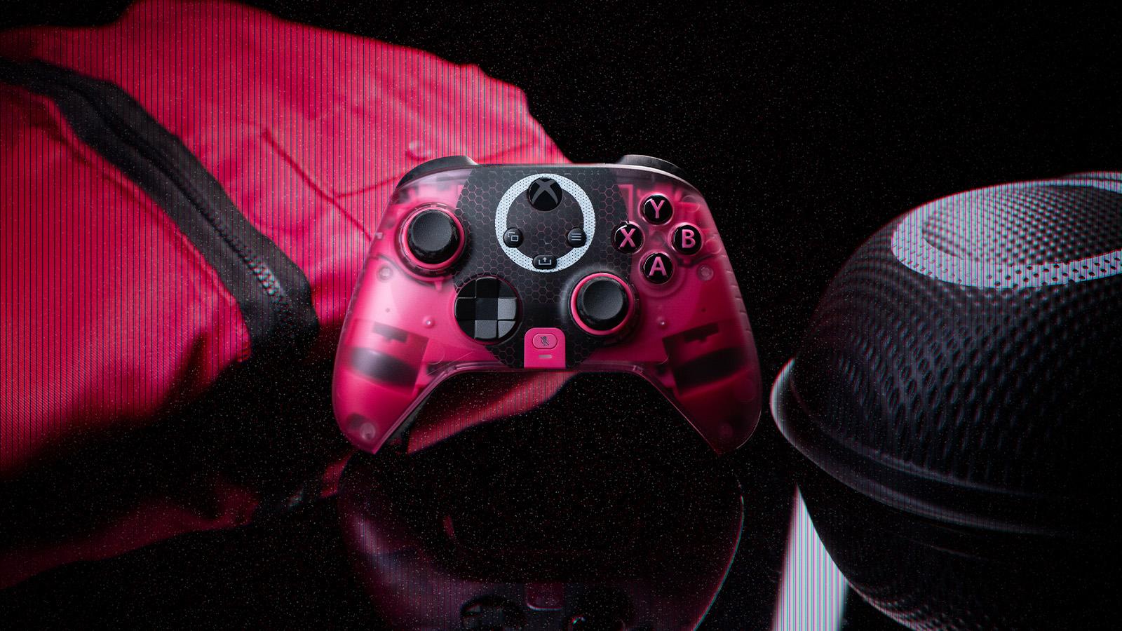 Squid Game pink guard scuf controller