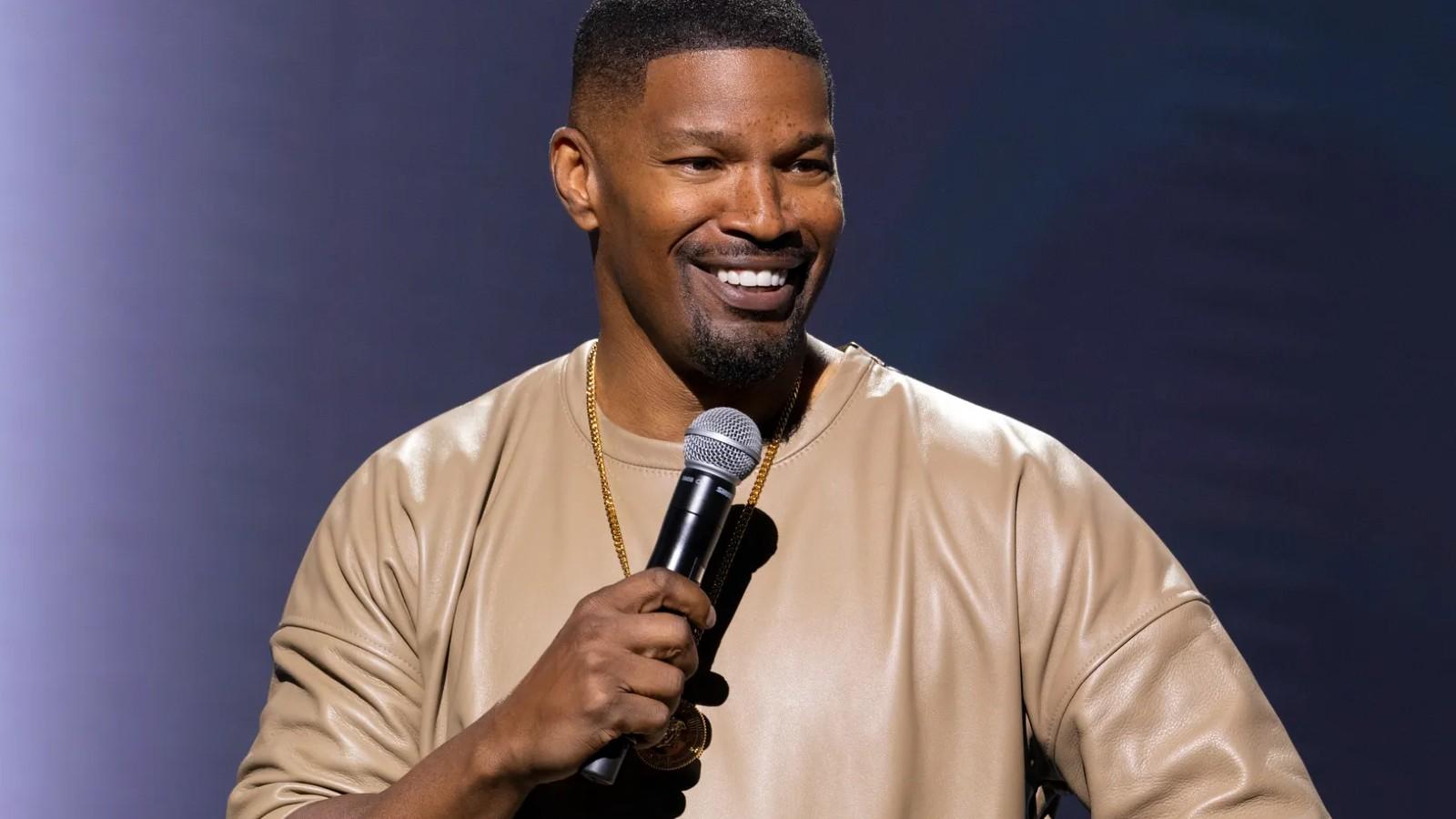 Jamie Foxx in his stand-up special What Had Happened Was...