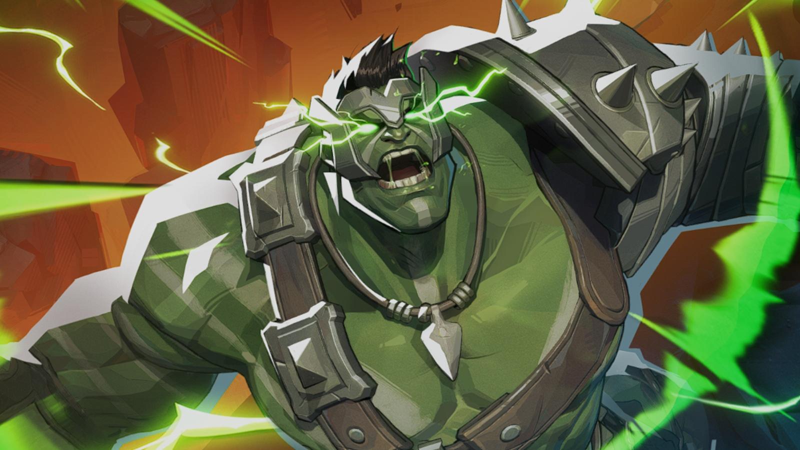 A screenshot featuring angry Hulk in Marvel Rivals.