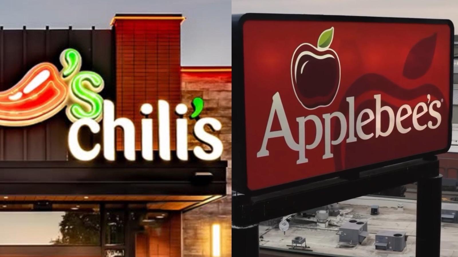 chilis and Applebee's online feud