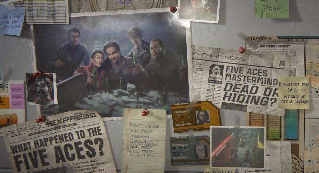 The Five Aces in Naughty Dog's Intergalactic