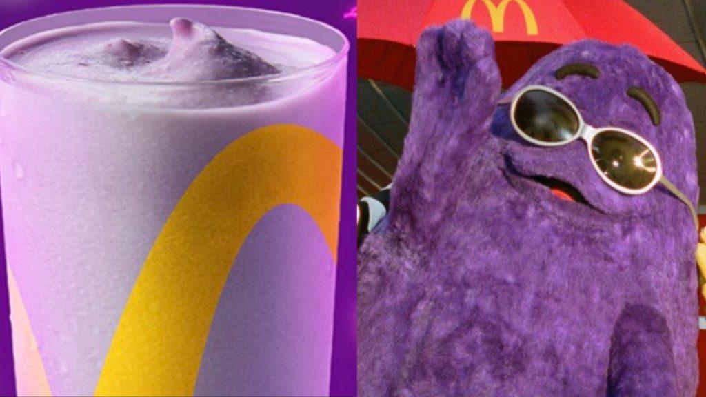 The Grimace Shake was first introduced to McDonald's in 2023.