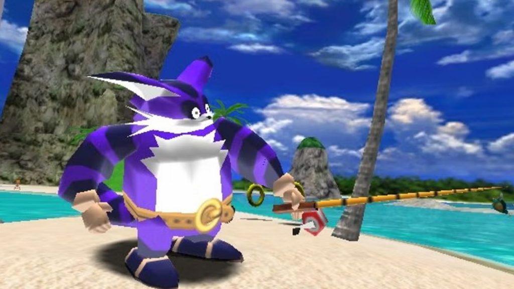 Big the Cat in Sonic Adventure