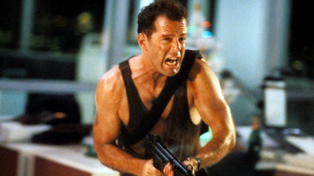 Bruce Willis as John McClane in Die Hard