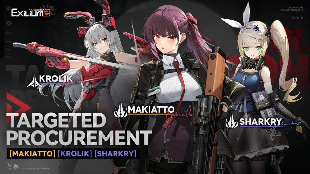 Makiatto banner characters