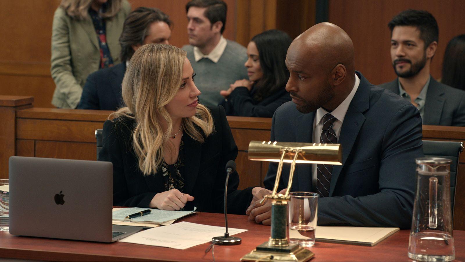 Brie talks to Preacher during his trial in Virgin River Season 6