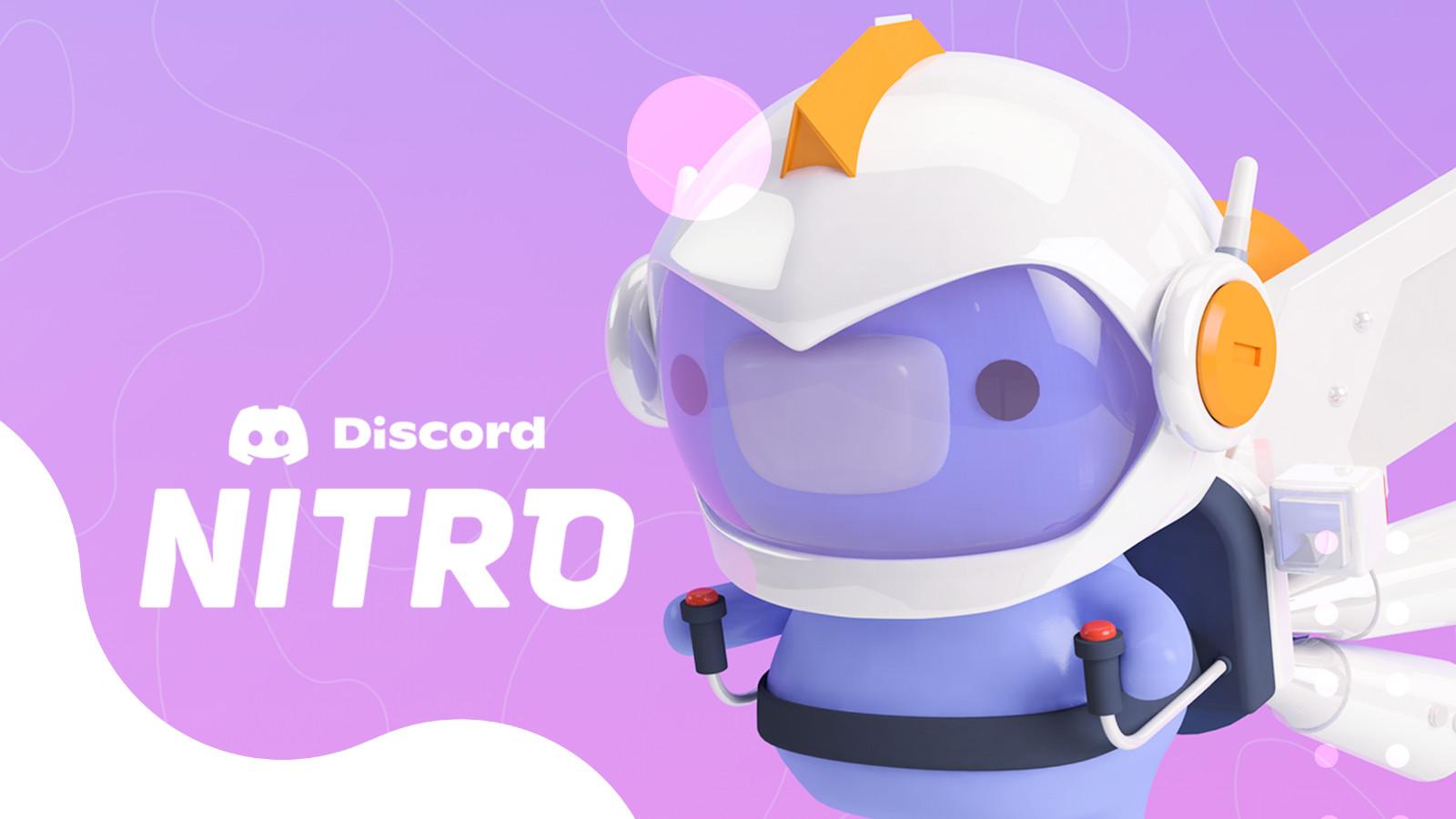 Discord Nitro logo and mascot