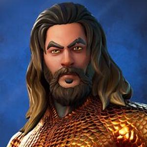 Aquaman skin in Fortnite.