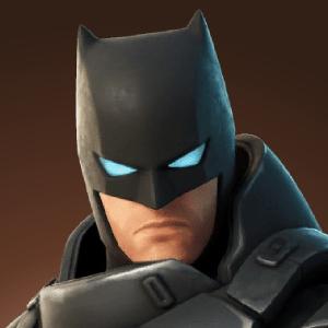 Armored Batman Zero skin in Fortnite.