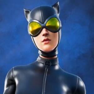 Catwoman Comic Book skin in Fortnite.