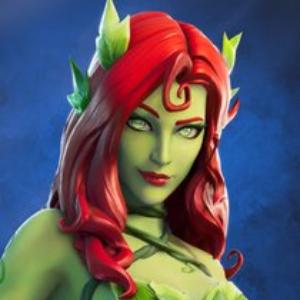 Poison Ivy skin in Fortnite.