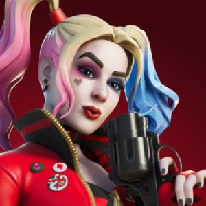 Rebirth Harley Quinn skin in Fortnite.