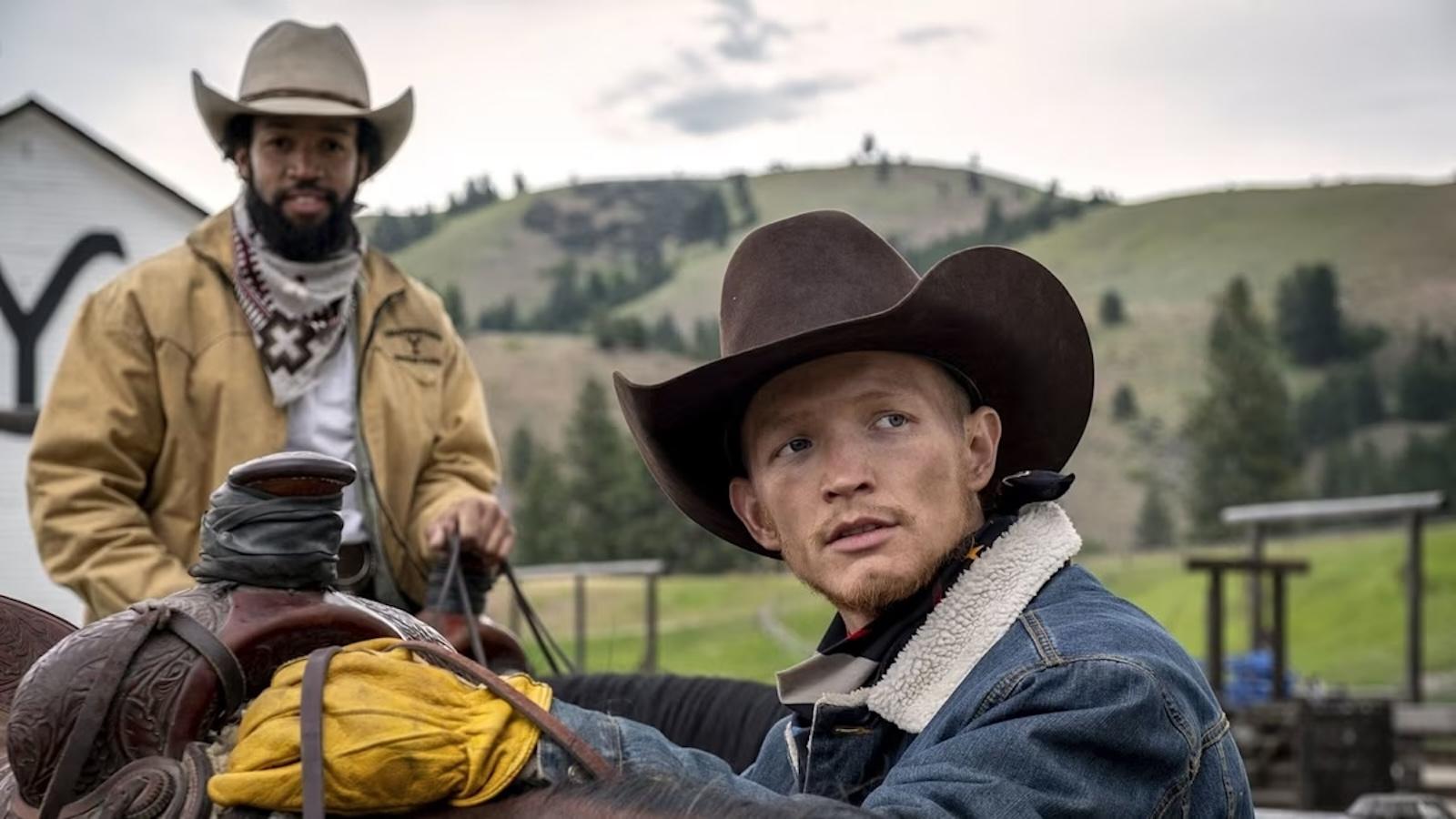 Colby and Jimmy in Yellowstone