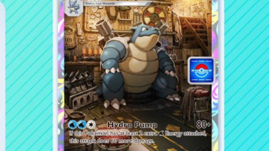 Blastoise Promo card