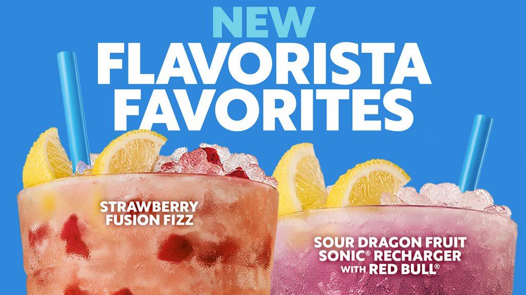 New Sonic Late Winter Menu drinks